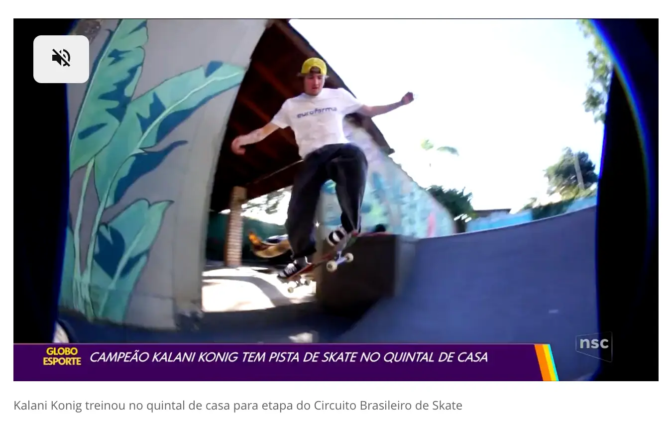 Skatista Kalani Konig